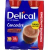 Delical Concentré Boisson HP HC Sans Lactose Chocolat | 4 x 200 ml