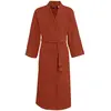 Sensei Maison Peignoir col kimono en coton  Terracota XL