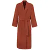 Sensei Maison Peignoir de bain mixte col châle en coton 420 g/m² Terracota L