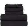 Sensei Maison Ensemble de bain 6 pièces en coton Carbone