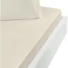 Sensei Maison - Drap Housse en Coton Bonnet 30 cm Studio - 80x200 cm - Ecru