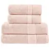 Sensei Maison Ensemble de bain 4 pièces 650 g/m²  poudre