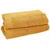 Sensei Maison Lot de 2 draps de bain 500 g/m²  caramel 70x130 cm