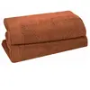 Sensei Maison Lot de 2 draps de bain 500 g/m²  auburn 70x130 cm