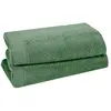 Sensei Maison Lot de 2 draps de bain 500 g/m²  lichen 70x130 cm