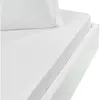 Sensei Maison Drap housse jersey coton peigné extensible bo blanc 90x190 cm