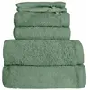 Sensei Maison Ensemble de bain 6 pièces en coton Lichen