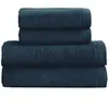 Sensei Maison Ensemble de bain 4 pièces en coton Denim