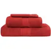 Sensei Maison Ensemble de bain 3 pièces Rubis