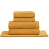 Sensei Maison Ensemble de bain avec tapis 5 pièces  caramel