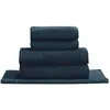 Sensei Maison Ensemble de bain avec tapis 5 pièces  denim