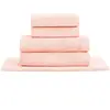 Sensei Maison Ensemble de bain avec tapis 5 pièces  poudre
