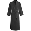 Sensei Maison Peignoir col kimono en coton  Anthracite L