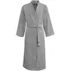 Sensei Maison Peignoir col kimono en coton  Gris Perle L