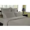 Drap housse en percale de coton Gris Perle 80x200 cm