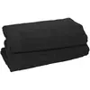 Sensei Maison - Lot de 2 draps de Bain 500 g/m² Studio - 70x130 cm - Carbone