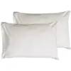 Sensei Maison 2 protège oreillers en coton biologique  supr blanc 50x70 cm