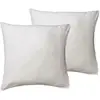 Sensei Maison - 2 protège-oreillers en Coton 200 g/m² Confort - 65x65 cm - Blanc