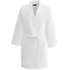 Sensei Maison - Peignoir Court nid d'abeille Spa - 3 - L - Blanc