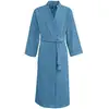 Sensei Maison Peignoir col kimono en coton  Cobalt S