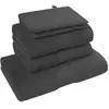 Sensei La Maison du Coton Ensemble de bain 5 pièces Anthracite