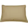 Sensei Maison Lot de 2 taies d'oreiller en coton lavé bio Corde 50x70 cm
