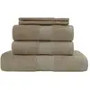 Sensei La Maison du Coton Ensemble de bain 5 pièces Mastic