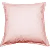 Sensei Maison Lot de 2 taies d'oreiller en percale lavée  poudre 65x65 cm