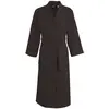 Sensei Maison Peignoir col kimono en coton  Anthracite XXXL