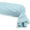 Taie de Traversin Percale Unie EASY CARE 80 fils/cm² SENSEI SOFT Bleu Arctic 45x185