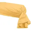 Taie de traversin en percale Safran 45x185 cm