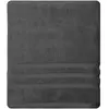 Senseï la Maison du Coton Drap De Douche Sensilk - Couleur - Anthracite, Taille - 70x140