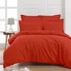 Sensei - Drap Housse Percale UNI - - Terracota, Coton, 120x190
