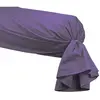 Sensei Maison - Taie de traversin en Percale de Coton Soft Percale - 45x185 cm - Pourpre