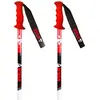 Vola SL Ski Pole Senior 135 cm Adulte Unisexe, Rouge