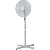 DOMAC Ventilateur sur pied Domair FL40RM 45W 3 vitesses D40cm Télécommande Blanc