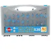 Coffret 30 Meches de Defonceuse Carbure Assorties Queue 8 Mm - Leman