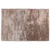 Vente-unique Tapis shaggy DOLCE taupe reflet beige - polyester - 160*230cm