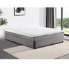 VENTE-UNIQUE Matelas mémoire de forme POSEIDON de DREAMEA - 140 x 200 cm - Ferme - Coutil coton - Toucher velours