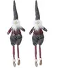 SIA DÉCO Set de 2 suspensions figurines pères noël artificielles rouges H28 TU