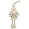 Sia Deco Figurine père noël à asseoir artificielle crème H78