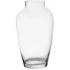 Sia Deco Vase décoratif en verre transparent H27