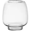 Sia Deco Vase décoratif en verre transparent H23