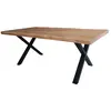 LEQUAIDESAFFAIRES Table AUVERGNE 200x100 / Chêne massif XL