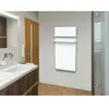 Carrera Cayenne 049767 Radiateur Sèche-Serviette Verre lcd 1000W Blanc