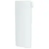 Carrera Radiateur à inertie en Fonte Verre Blanc VERTICAL Bombé 1500W