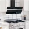 VIDAXL (Noir)Hotte de cuisine - SIGNOR - Hotte aspirante murale 90 cm ...