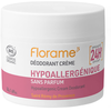 Florame Déodorant Crème Hypoallergénique