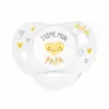 Luc et Léa Sucette essentiel j'aime Papa  0-6M