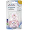LUC ET LEA Sucette Silicone Anatomique Petit Coeur" 0-6 mois"